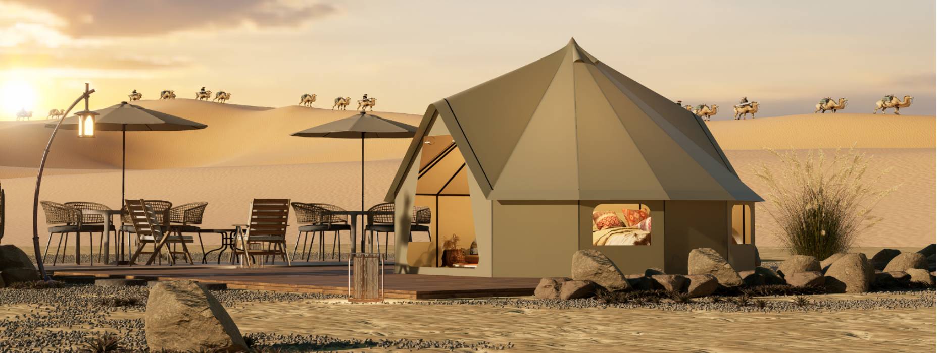 海勃湾区露营酒店帐篷产品